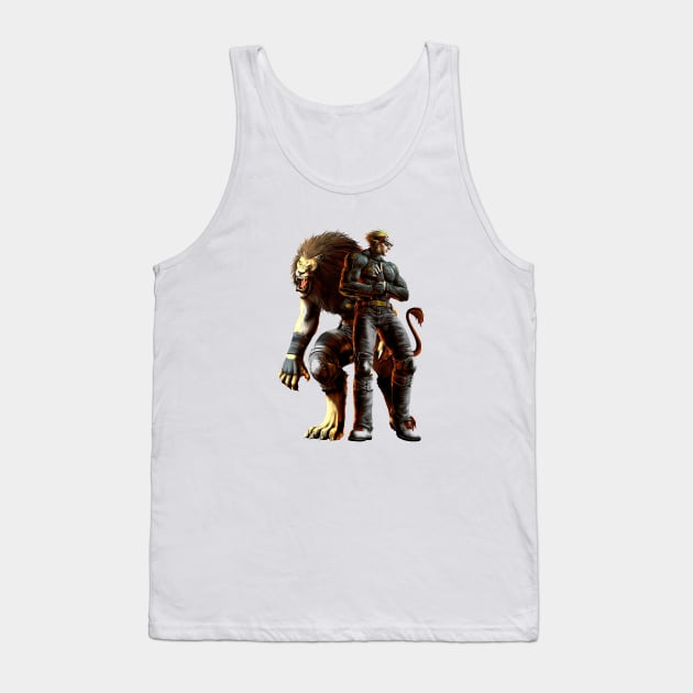 Bloody Roar Gado Tank Top by WikiDikoShop